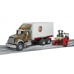 Camion de livraison UPS MACK + Lift